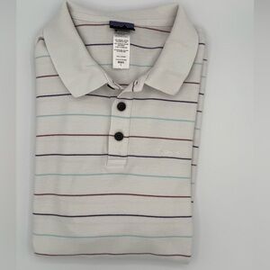 Men's Striped Polo Shirt